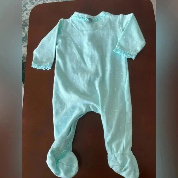 Mixed Baby Girl Footie PJs Bundle Size 3M-9M - Picture 9 of 9